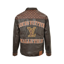 Load image into Gallery viewer, Louis Vuitton 25Fw monogram patchwork leather jacket