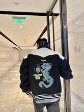 Load image into Gallery viewer, Louis Vuitton Dragon Year Limited Edition Spliced Baseball Jacket