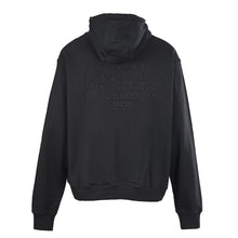 Load image into Gallery viewer, MAISON MARGIELA MM6 unfinished embroidered printed hooded sweatshirt jacket - مناسب للجنسين