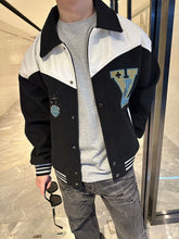 Load image into Gallery viewer, Louis Vuitton Dragon Year Limited Edition Spliced Baseball Jacket
