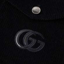 Load image into Gallery viewer, GUCCI GUC embroidered leather collar corduroy jacket - مناسب للجنسين