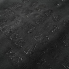 Load image into Gallery viewer, MAISON MARGIELA MM6 unfinished embroidered printed hooded sweatshirt jacket - مناسب للجنسين