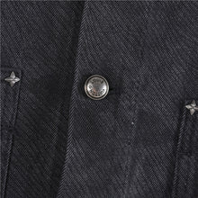 Load image into Gallery viewer, Louis Vuitton Heavy Gradient Washed Letter Positioning Print Denim Jacket - مناسب للجنسين