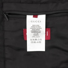 Load image into Gallery viewer, Gucci dark pattern full print logo zipper padded jacket
