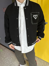 Load image into Gallery viewer, Prada Lambswool Baseball Jacket - مناسب للجنسين