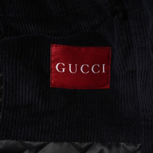 Load image into Gallery viewer, GUCCI GUC embroidered leather collar corduroy jacket - مناسب للجنسين