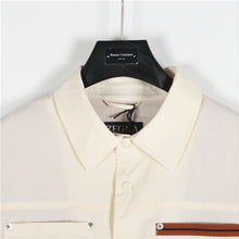Load image into Gallery viewer, Zegna button-down shirt lapel jacket - مناسب للجنسين