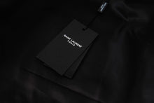 Load image into Gallery viewer, Saint Laurent leather back patch baseball jacket