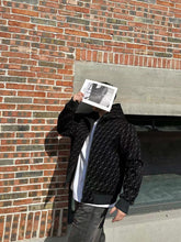 Load image into Gallery viewer, Fendi FF flocked zipper hooded jacket
