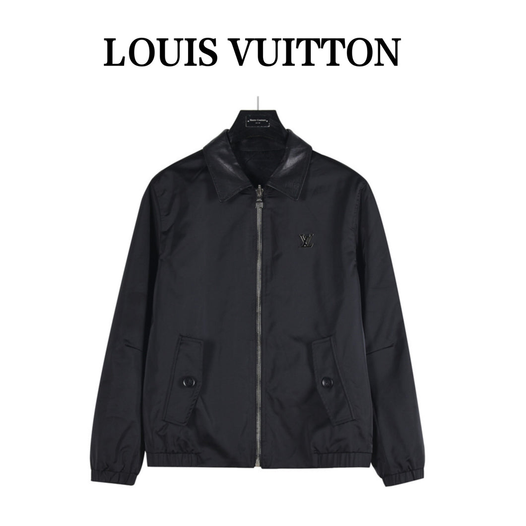 Louis Vuitton 25FW new monogram full print checkerboard lapel double-sided jacket -مناسب للجنسين