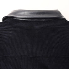 Load image into Gallery viewer, GUCCI GUC embroidered leather collar corduroy jacket - مناسب للجنسين
