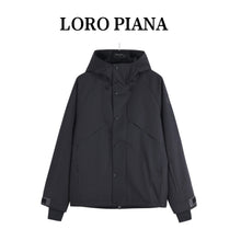 Load image into Gallery viewer, LoroPiana 25FW autumn and winter new technology waterproof fiber outdoor functional hooded cotton coat - مناسب للجنسين
