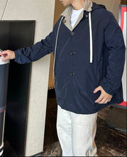 Load image into Gallery viewer, MIU MIU Miu Miu MM embroidered double-sided hooded jacket
