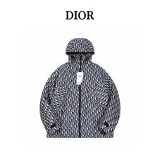 Load image into Gallery viewer, Dior/Dior old flower bee zipper cotton jacket - مناسب للجنسين
