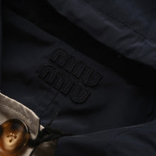 Load image into Gallery viewer, MIU MIU Miu Miu MM embroidered double-sided hooded jacket
