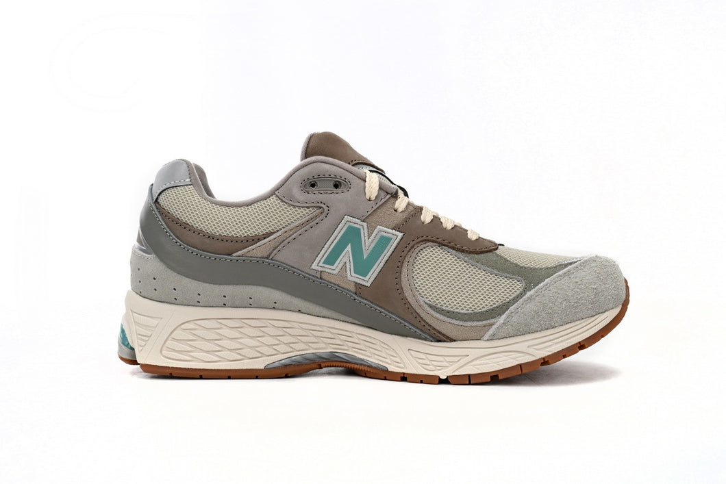 New Balance 2002R Brown Emerald Green