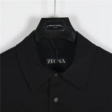 Load image into Gallery viewer, Zegna button-down shirt lapel jacket - مناسب للجنسين
