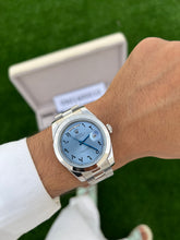 Load image into Gallery viewer, Rolex Day-Date 40 Platinum Blue Arabic Dial
