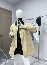 Load image into Gallery viewer, Loewe 25FW chest embroidered work jacket - مناسب للجنسين
