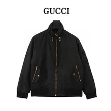 Load image into Gallery viewer, Gucci dark pattern full print logo zipper padded jacket
