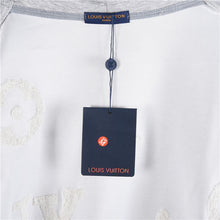 Load image into Gallery viewer, Louis Vuitton all-over custom lettering burnt flower towel embroidery zipper hooded jacket - مناسب للجنسين
