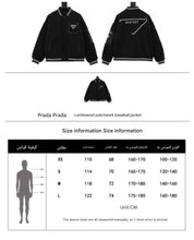 Load image into Gallery viewer, Prada Lambswool Baseball Jacket - مناسب للجنسين
