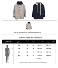 Load image into Gallery viewer, MIU MIU Miu Miu MM embroidered double-sided hooded jacket
