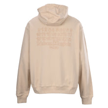 Load image into Gallery viewer, MAISON MARGIELA MM6 unfinished embroidered printed hooded sweatshirt jacket - مناسب للجنسين
