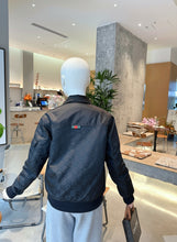 Load image into Gallery viewer, Gucci dark pattern full print logo zipper padded jacket
