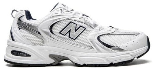 New Balance White Mr530