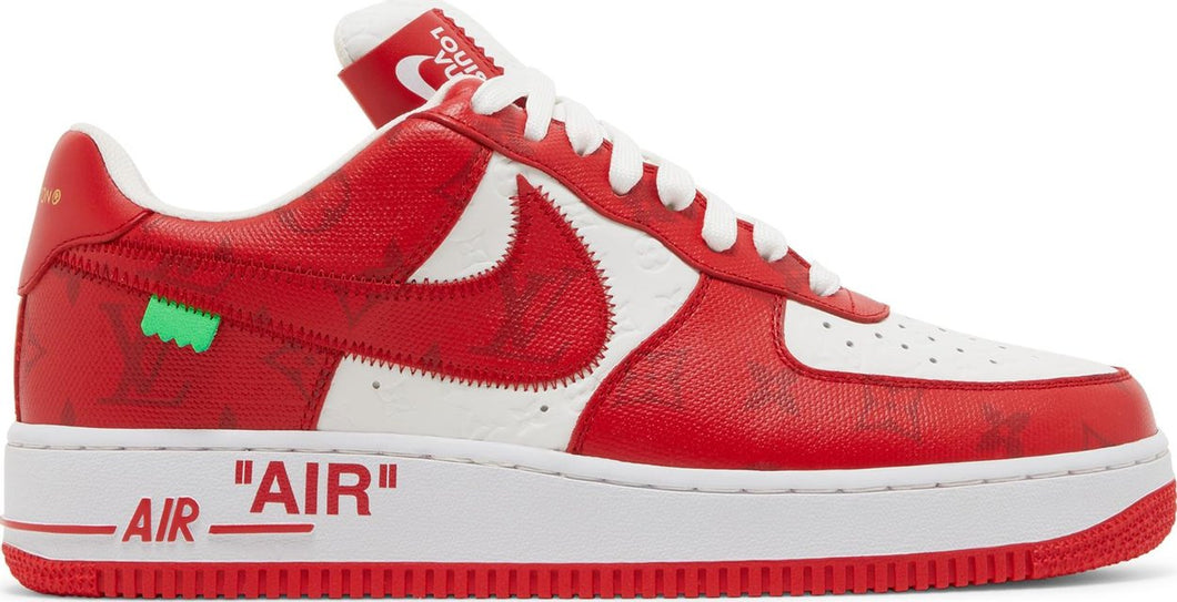 Louis Vuitton x Air Force 1 Low 'White Comet Red'