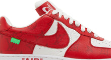 Load image into Gallery viewer, Louis Vuitton x Air Force 1 Low &#39;White Comet Red&#39;
