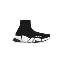 Load image into Gallery viewer, SPEED 2.0 RECYCLED KNIT SNEAKER IN BLACK/WHITE
